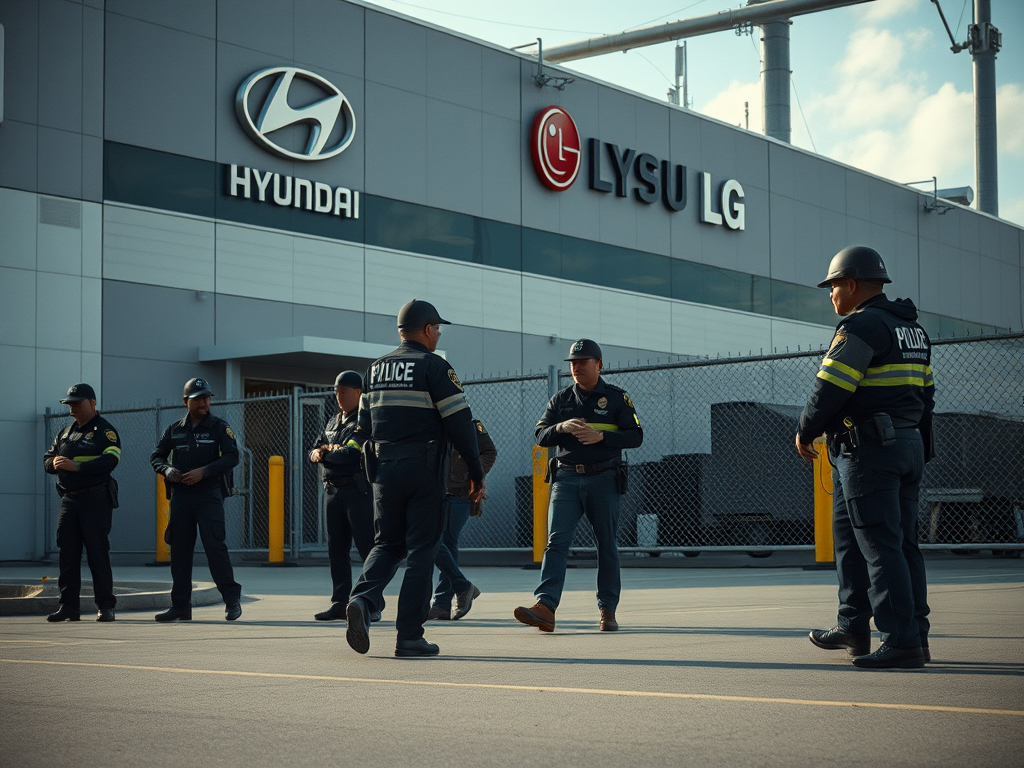 US Immigration Enforcement Targets Hyundai LG EV Battery Plant 1 image